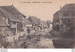 L14-68) MASSEVAUX - HAUTE ALSACE  - VUE SUR LA DOLLER   - ( 2 SCANS  ) - Masevaux