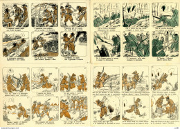 4 Cartoline ATTI DI VALORE A FUMETTI - Franchigia Militare - Poststempel