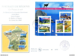 Regioni Di Francia 2007. 2 FDC. - Sonstige & Ohne Zuordnung