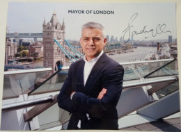 Sadiq Khan ( Mayor Of London) - Politisch Und Militärisch