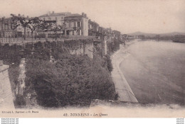 M2-47) TONNEINS - LES QUAIS  - ( 2 SCANS ) - Tonneins