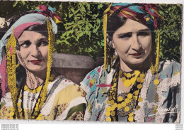 M6- ALGERIE - SCENES ET TYPES - FEMMES ARABES - EDIT. JANSOL CHAMBERY - COULEURS - ( 2 SCANS ) - Vrouwen