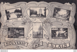 M7-44) BLAIN - SOUVENIR - CARTE FANTAISIE - MULTIVUES - ( 2 SCANS ) - Blain