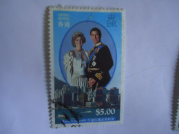 HONG  KONG  USED STAMPS 1989 ROYAL VISIT $5 - Other & Unclassified