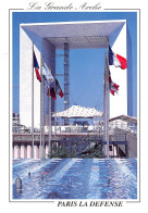 92 LA DEFENSE La Grande Arche  Drapeaux    8 (scan Recto-verso)KEVREN1Bis - La Defense