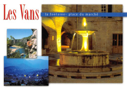 LES VANS  Fontaine Place Du Marché  9 (scan Recto Verso)KEVREN000 - Les Vans
