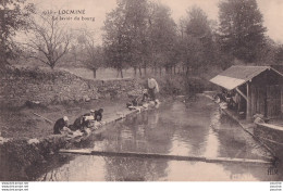 M14-56) LOCMINE - LE LAVOIR DU BOURG - ANIMEE - LAVEUSES - LAVANDIERES - ( 2 SCANS )   - Locmine