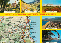 Le Roussillon, Multi Vues (scan Recto-verso) KEVREN0062 - Roussillon