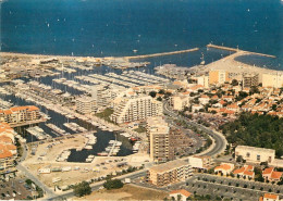 Cannet Saint Nazaire, Le Port Vue Aerienne 2 (scan Recto-verso) KEVREN0054 - Canet En Roussillon