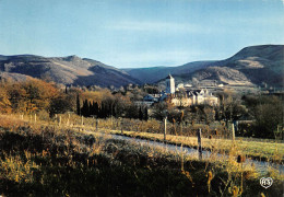 DOURGNE Abbaye D'en CALCAT  Monastère  Et Montagne Noire Vue Panoramique 20 (scan Recto Verso)KEVREN077BIS - Dourgne