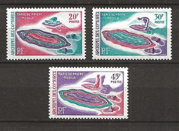 COMORES 1969 .  N°s  50 à 52 . Neufs  ** (MNH) . - Neufs