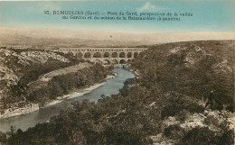 Remoulins, Pont Du Gard, Vue Generale (scan Recto-verso) KEVREN0085 - Remoulins