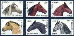 ROUMANIE - CHEVAUX - N° 2571 A 2576 - NEUF** MNH - Paarden
