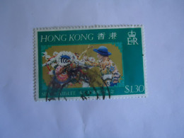 HONG  KONG  USED STAMPS 1977 JUBELLE - Andere & Zonder Classificatie