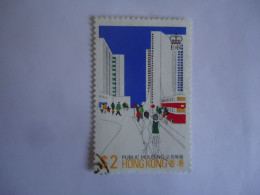 HONG  KONG  USED STAMPS TRANSPORT BUS - Altri & Non Classificati