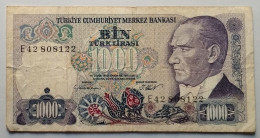 Turchia 1000 Lira 1986 P.-196  (B/78 - Türkei