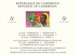 CAMEROON Block 26,unused - 1990 – Italia