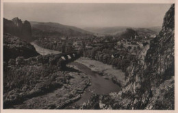 57311 - Bad Münster Am Stein-Ebernburg - Blick Vom Felseneck - Ca. 1955 - Bad Münster A. Stein - Ebernburg