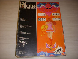 PILOTE 572 22.10.1970 MAGIC CITY De LOB Et VERN Louis NUCERA Gilbert BECAUD - Pilote