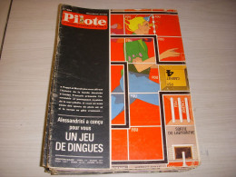 PILOTE 564 27.08.1970 Le JEU De DINGUES Type JEU De L'OIE LABYRINTHORAMA - Pilote