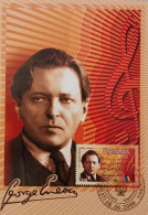 George Enescu - Maxi Card, Maximum, Romania 2006 (Music, Composer, Personalities) - Maximumkaarten