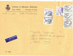 COMUNE DI MEZZANA RABATTONE PAVIA - 2001-10: Storia Postale