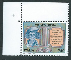 Italia 1997; Pari Opportunità: Emanuela Loi. Angolo Superiore Sinistro. - 1991-00:  Nuevos