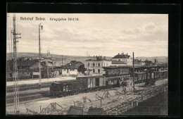 AK Bebra, Der Bahnhof In Den Ersten Kriegsjahren  - Bebra