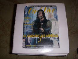 CD PROMO BANDES ANNONCES FILM CINE LIVE 74 12.2003 SEIGNEUR ANNEAUX MIC VAILLANT - Altri