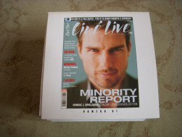 CD PROMO BANDES ANNONCES FILM CINE LIVE 61 10.2002 MINORITY REPORT TOM  CRUISE - Altri