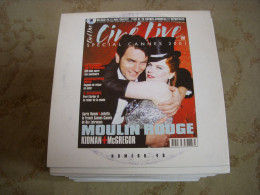 CD PROMO BANDES ANNONCES FILM CINE LIVE 46 05.2001 MOULIN ROUGE KIDMAN McGREGOR - Altri