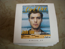 CD PROMO BANDES ANNONCES FILM CINE LIVE 35 05.2000 JUDE LAW INDIANA JONES - Other Formats