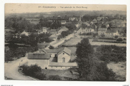 03 COMMENTRY N°411 Vue Générale Du Petit Bourg En 1926 Femme Avec Landau - Commentry