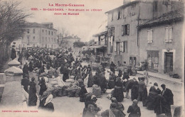 A7-31) SAINT GAUDENS - HAUTE GARONNE -  BOULEVARD DE L'OUEST - JOUR DE MARCHE -  ( 2 SCANS ) - Saint Gaudens