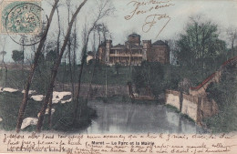 A14-31) MURET - HAUTE GARONNE - LE PARC ET LA MAIRIE - COLORISEE - EN 1906 - Muret