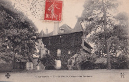 A15-87) ST - YRIEIX - HAUTE VIENNE - CHATEAU DES PENITENTS   -  EN 1911 - Saint Yrieix La Perche