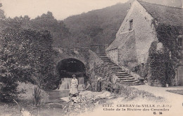 A19-78) CERNAY LA VILLE - CHUTE DE LA RIVIERE DES CASCADES - ANIMEE -  ( 2 SCANS ) - Cernay-la-Ville