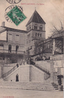 A21-31) SAINT GAUDENS  - HAUTE GARONNE - LE PERRON -  HABITANTS  EN  1908 - Saint Gaudens