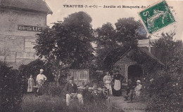 I1-78) TRAPPES - JARDIN ET BOSQUETS DU PAVILLON BLEU - ANIMATION - EDIT .LECANELLIER - EN 1907 1910s. - Trappes