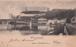 I7-  HUY -  LA CITADELLE - EN  1901 - ( 2 SCANS ) - Huy