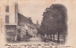 I8-31) SALIES DU SALAT - HAUTE GARONNE - BOULEVARD DU GRAVIER + TIMBRE TAXE - EN  1907 -   ( 2 SCANS )  - Salies-du-Salat