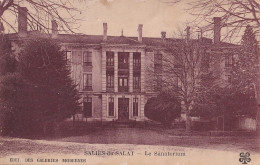 I9-31) SALIES DU SALAT - HAUTE  GARONNE - LE SANATORIUM  - EN 1923 - ( 2 SCANS ) - Salies-du-Salat