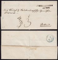 Baden - VILLINGEN L2 - ROTTWEILL K1b Auf Alten Umschlag   (15848 - Other & Unclassified