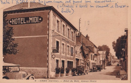 I17-19) USSEL - CORREZE - HOTEL DU MIDI  - AVENUE THIERS - ( 2 SCANS ) - Ussel