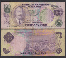 PHILIPPINEN - PHILIPPINES 100 Pesos 1978 Pick 164c Sig.10 F (4)  (28799 - Otros – Asia