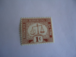 HONG  KONG  MNH  STAMPS  POSTAGE DUE - Sonstige & Ohne Zuordnung