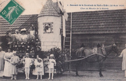 I32-44) NORT SUR ERDRE - SOUVENIR DE LA CAVALCADE DU 28 AOUT 1910 - CHAR DU MOULIN DE LA GALETTE - Nort Sur Erdre