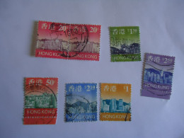 HONG  KONG  USED  STAMPS  BUILDING 7 - Altri & Non Classificati