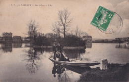 A8-91) VIGNEUX - SUR LE LAC - L ' ILE  - PROMENADE  EN  BARQUE - Vigneux Sur Seine