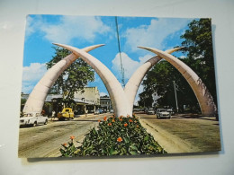 Cartolina Viaggiata "MOMBASA Giant Tusks" 1977 - Kenya